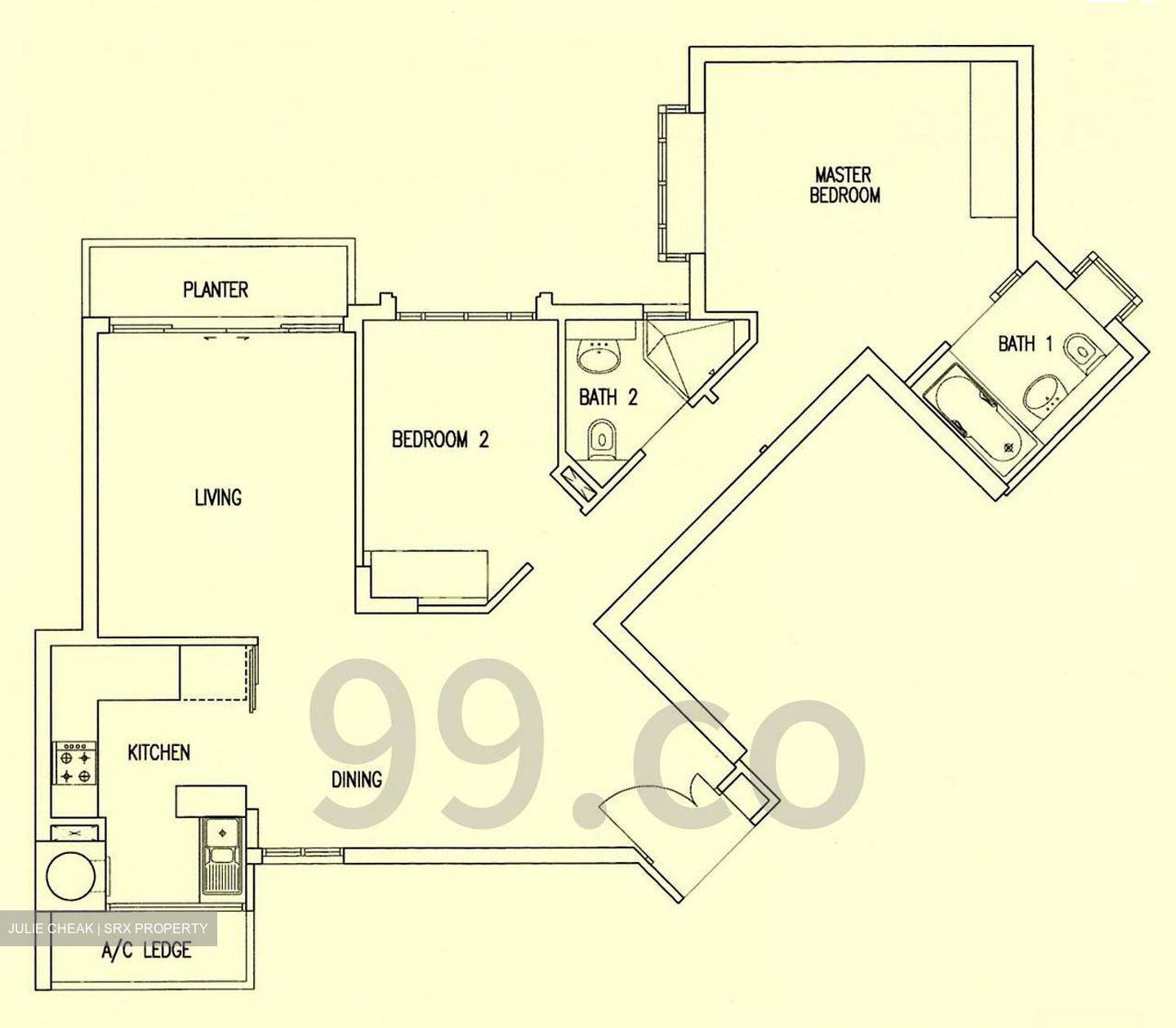 Robertson 100 (D9), Apartment #601361941